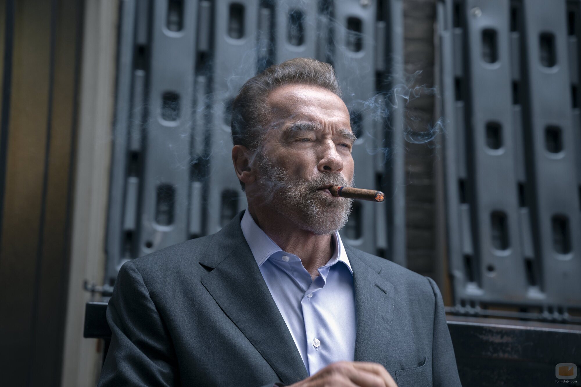 Arnold Schwarzenegger en la temporada 1 y el capítulo 01 de 'Fubar'