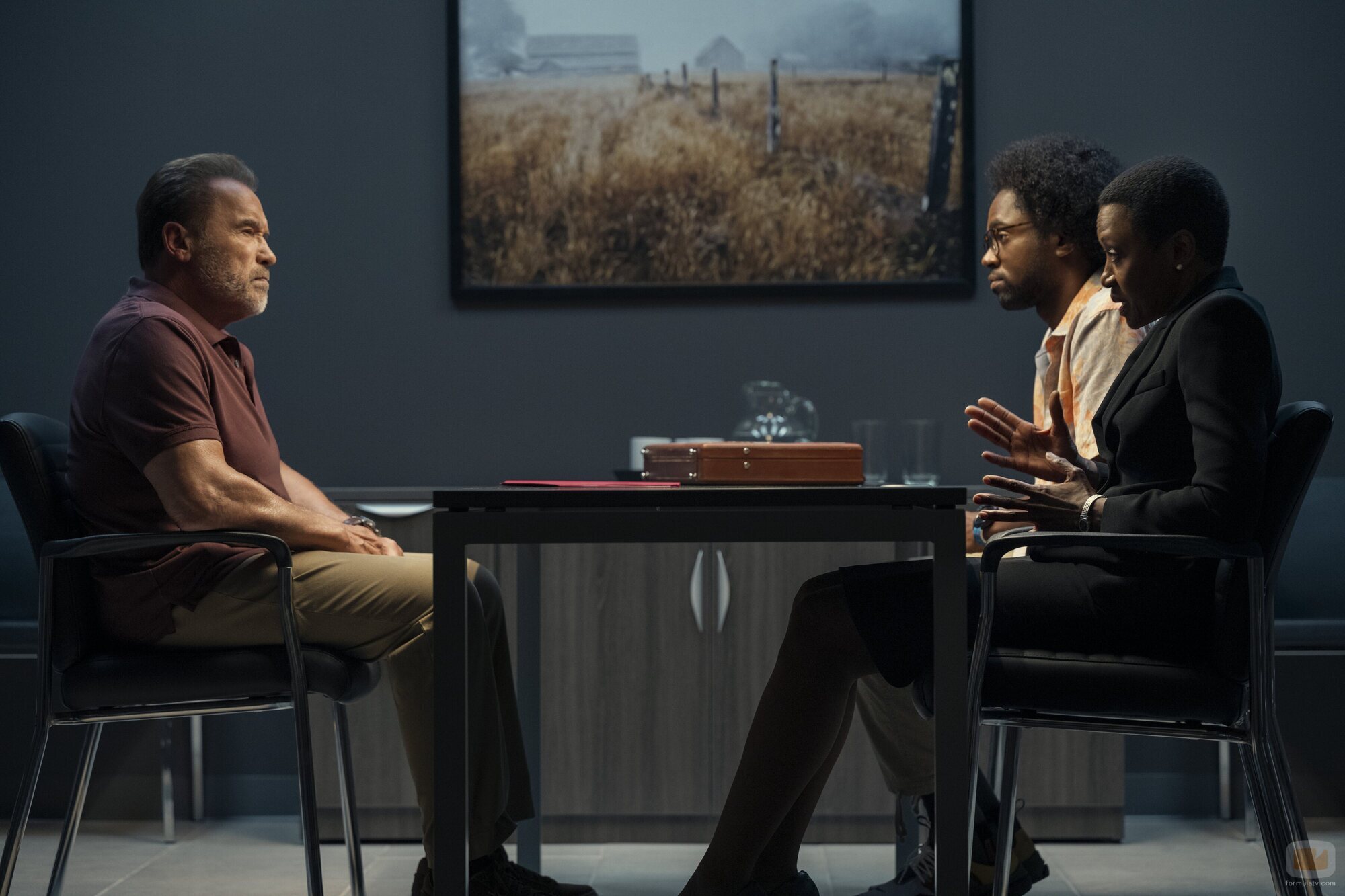 Escena de 'Asalto a un tren' de 'Fubar'