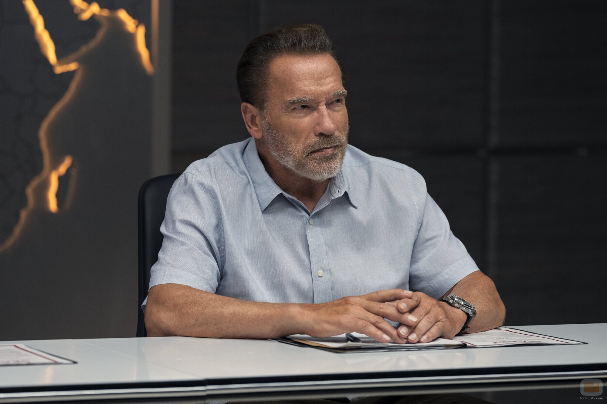 Arnold Schwarzenegger en 'El señuelo' de 'Fubar'