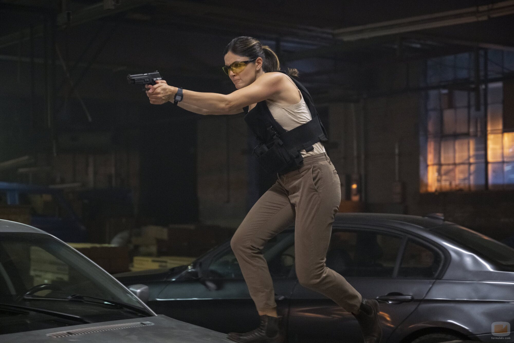 Monica Barbaro en la temporada 1 y el capítulo 05 de 'Fubar'