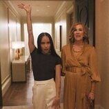 Zoë Kravitz y Catherine O'Hara en 'La presentación' de 'The Studio'