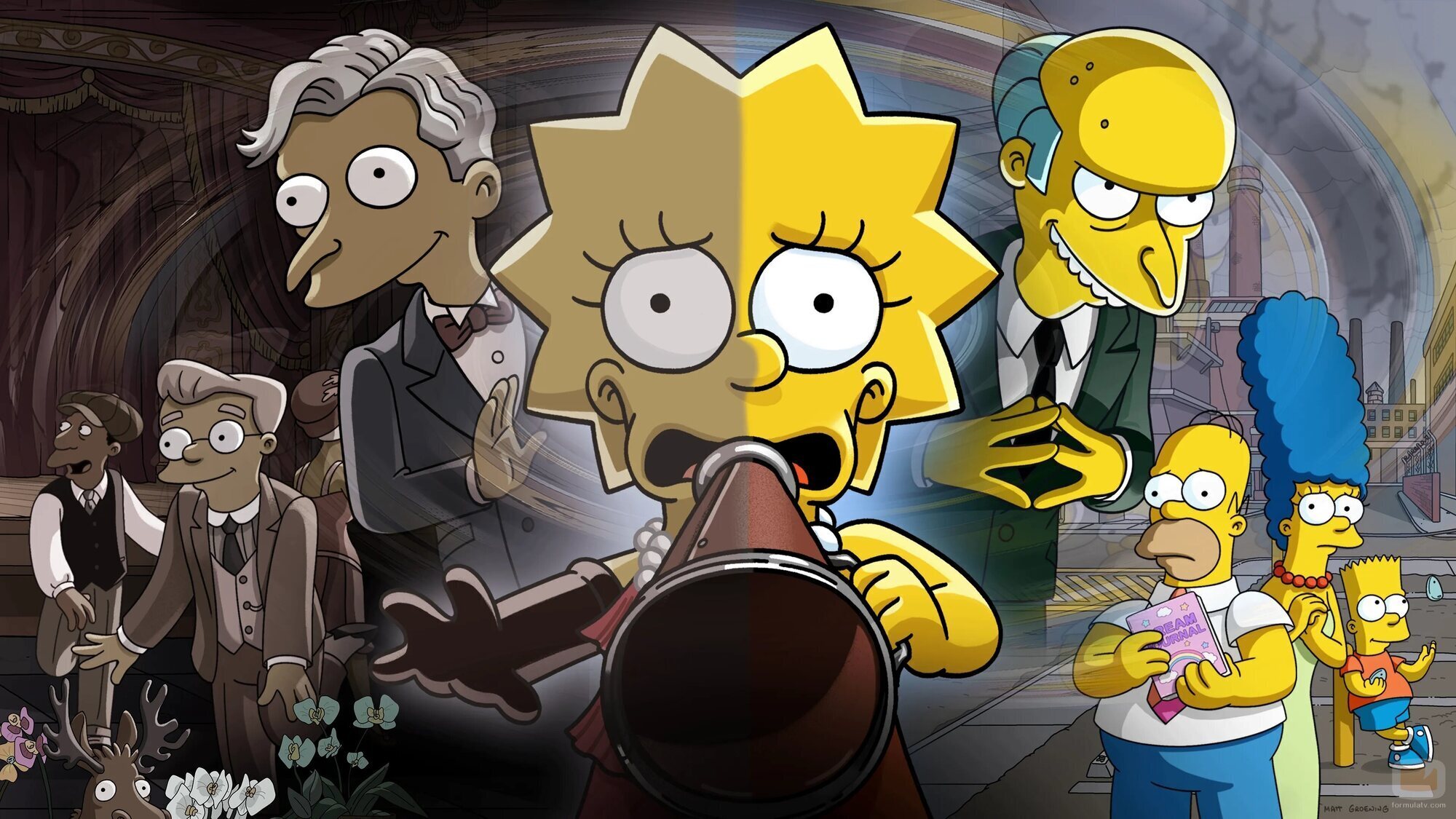 36x13 titulado 'Pasado Furioso' de 'Los Simpson'