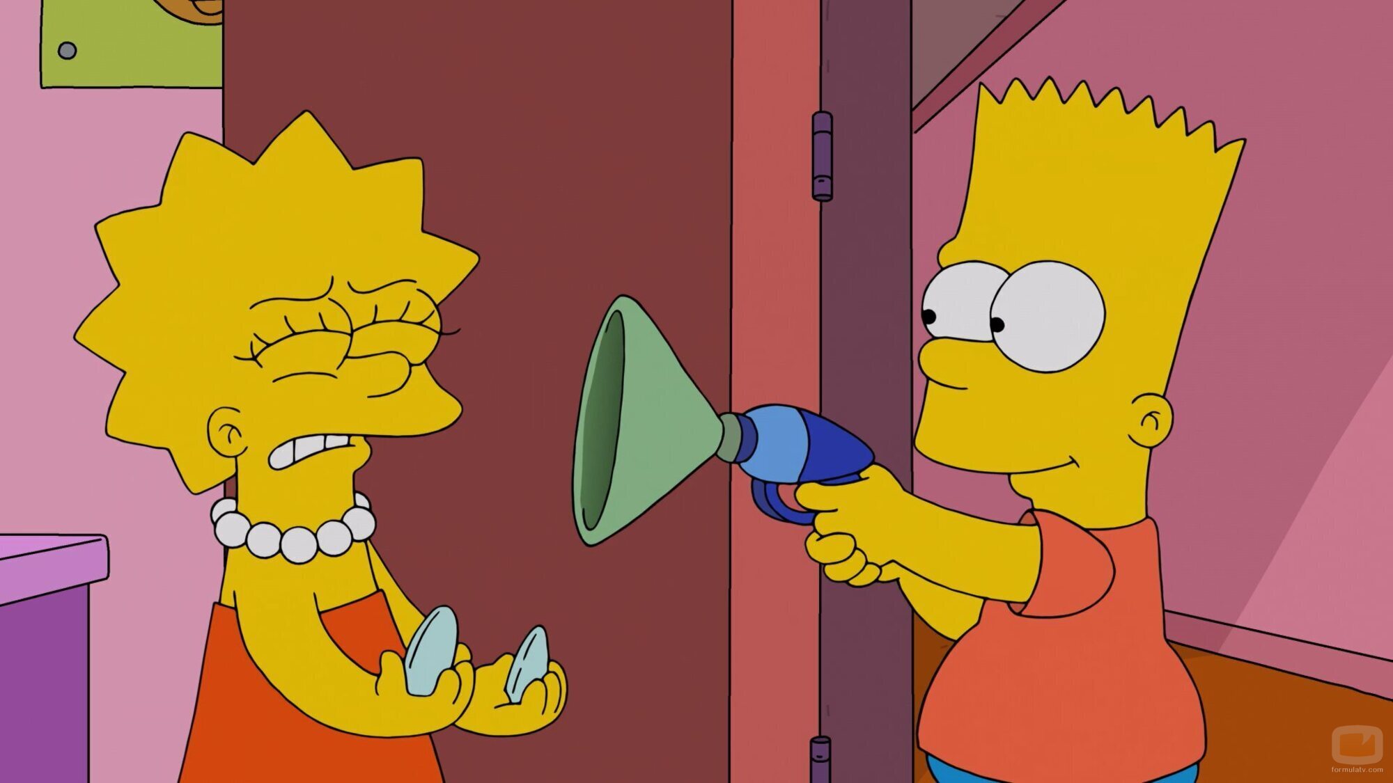 Escena de Temporada 36 y el capítulo 13 de 'Los Simpson'