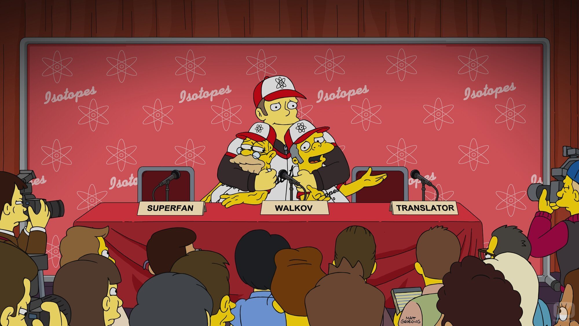 Escena de Temporada 36 y el capítulo 18 de 'Los Simpson'