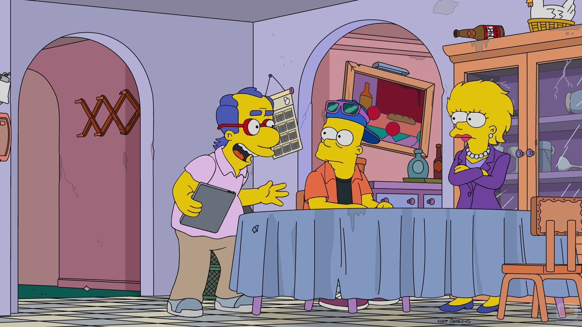 Imagen de 36x21 'Estranger Things' de 'Los Simpson'