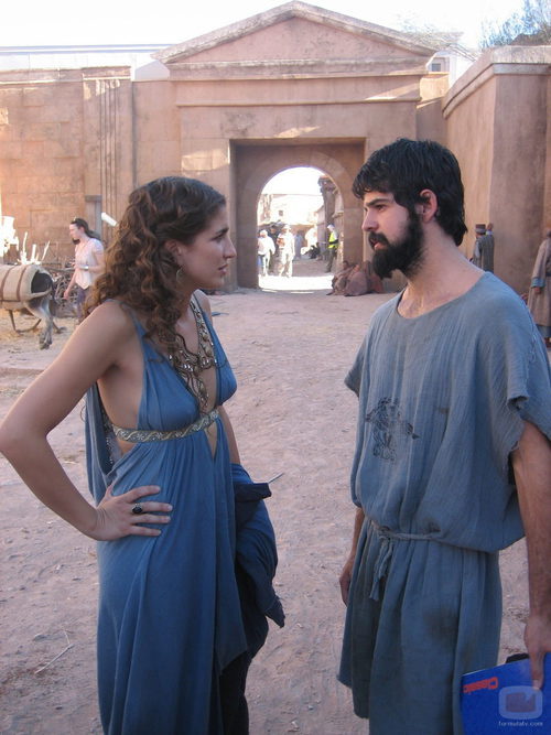 Miguel Ángel Muñoz y Lucía Jiménez en 'Ben - Hur'