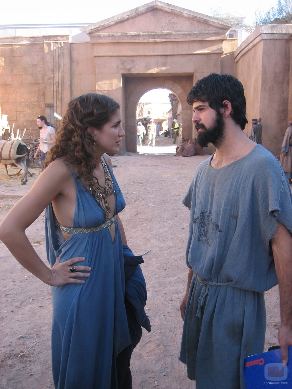 Miguel Ángel Muñoz y Lucía Jiménez en 'Ben - Hur'