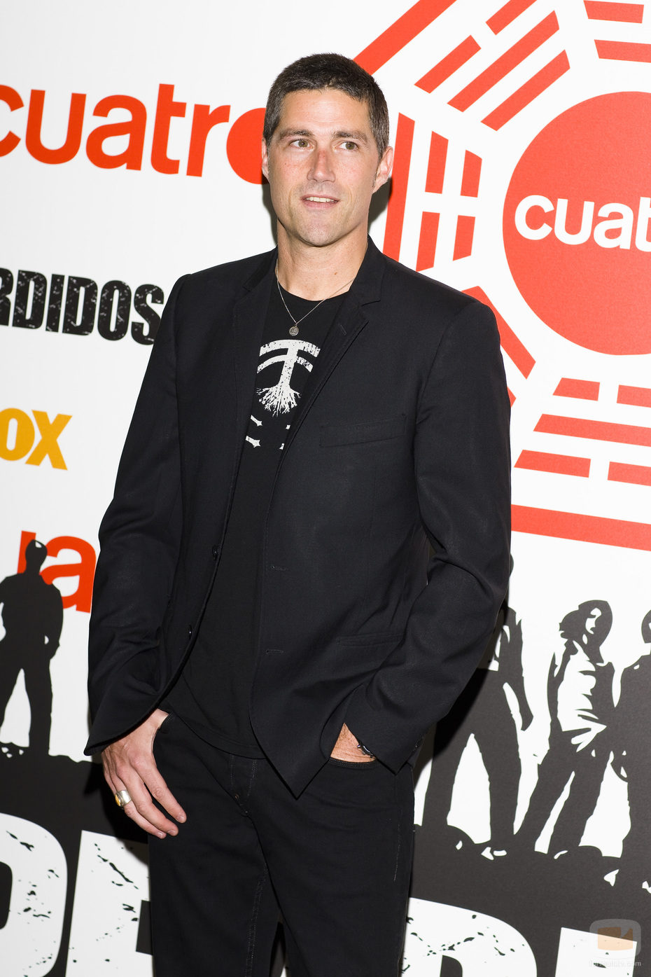 Matthew Fox es Jack en 'Perdidos', de promoción en España