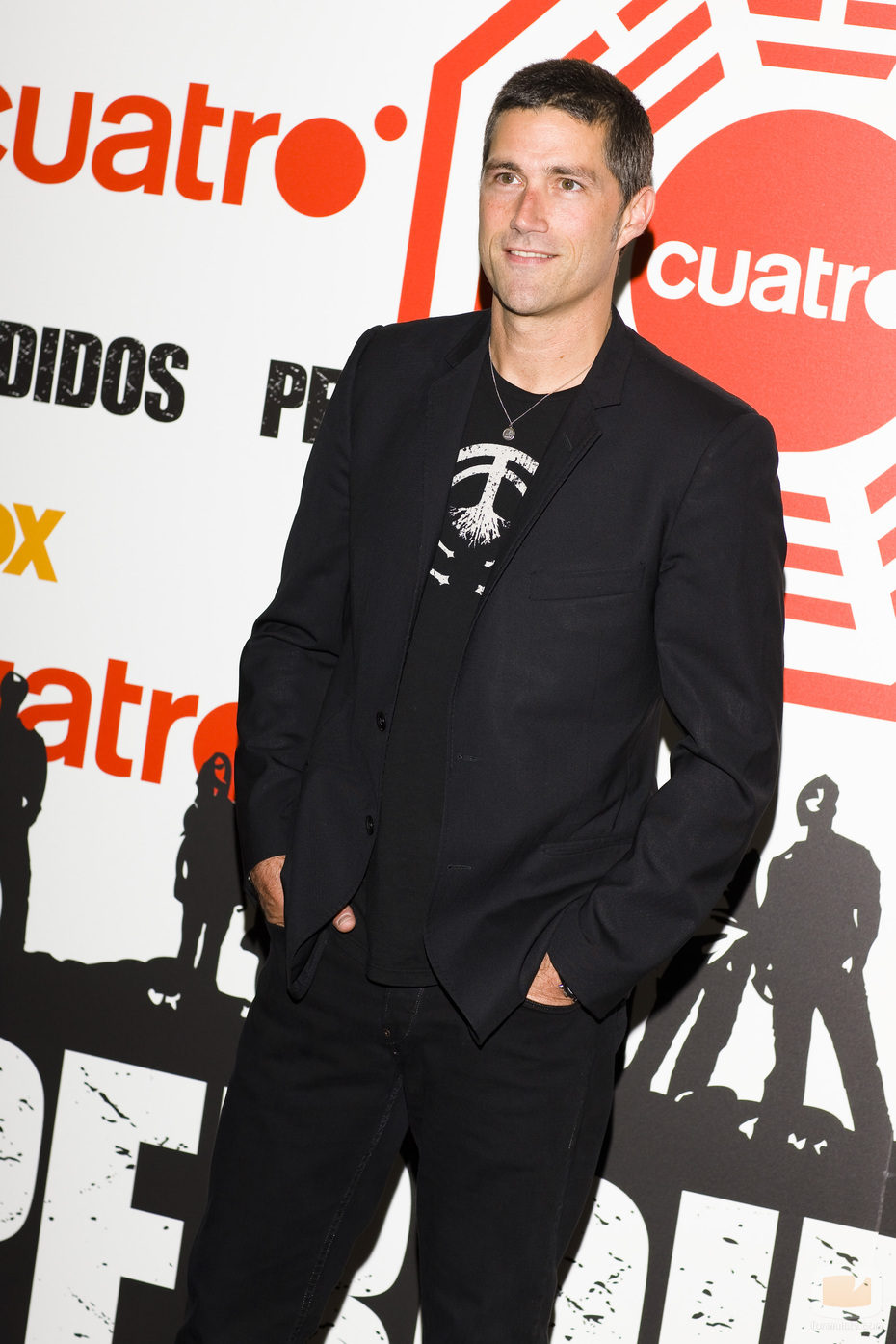 Matthew Fox promociona 'Perdidos' en España