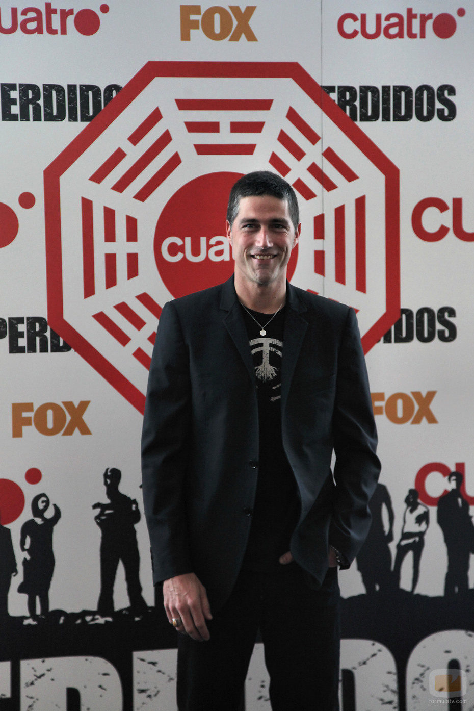 Matthew Fox en España en plena promoción de 'Lost'