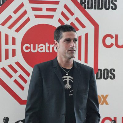 Matthew Fox de promoción de 'Lost'