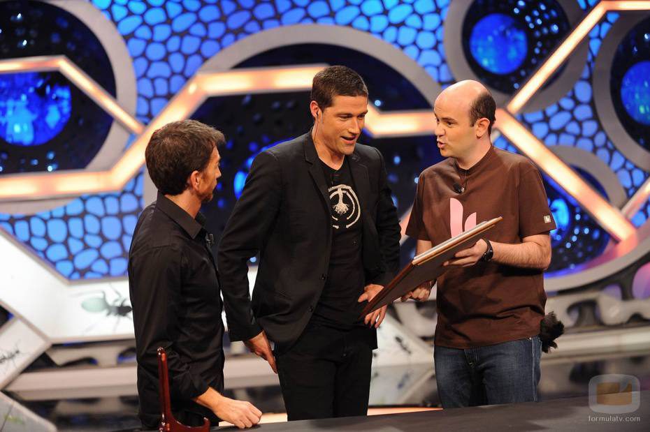 Matthew Fox en 'El Hormiguero' con Jandro