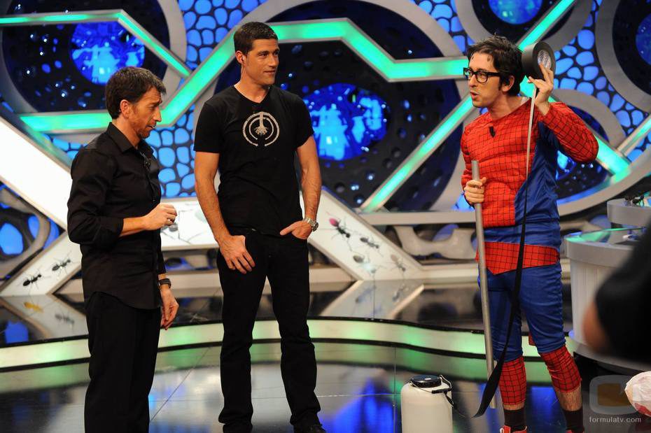 Pablo Motos, Matthew Fox y Flipy