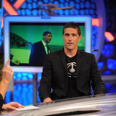 Matthew Fox en su visita a 'El Hormiguero'