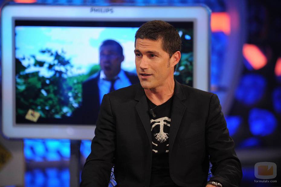 Matthew Fox en 'El Hormiguero' de Cuatro