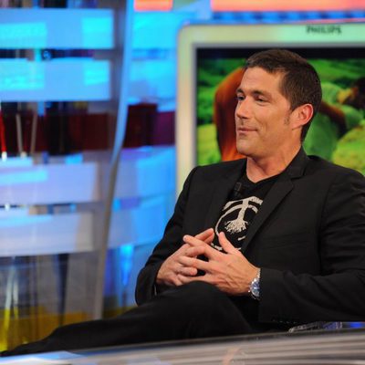 Matthew Fox, de 'Lost', visita 'El Hormiguero' con Pablo Motos