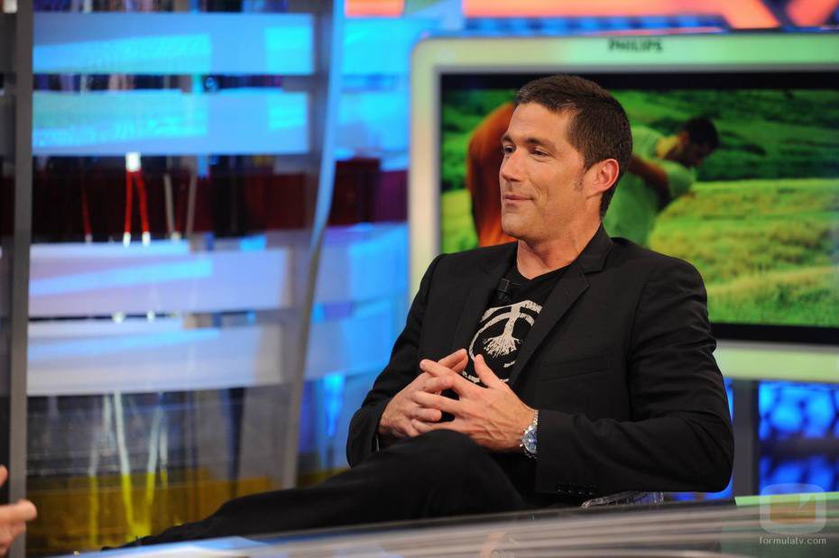 Matthew Fox, de 'Lost', visita 'El Hormiguero' con Pablo Motos
