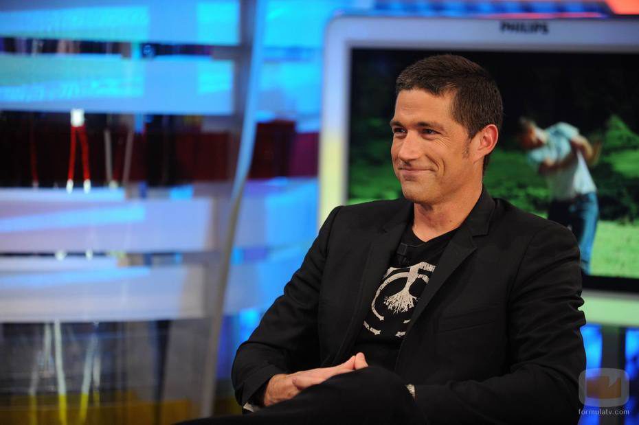 Matthew Fox, de 'Lost', visita 'El Hormiguero'