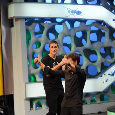 Matthew Fox baila con Pablo Motos en 'El Hormiguero'