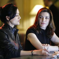 Kalinda Sharma y Alicia Florrick en 'The Good Wife'