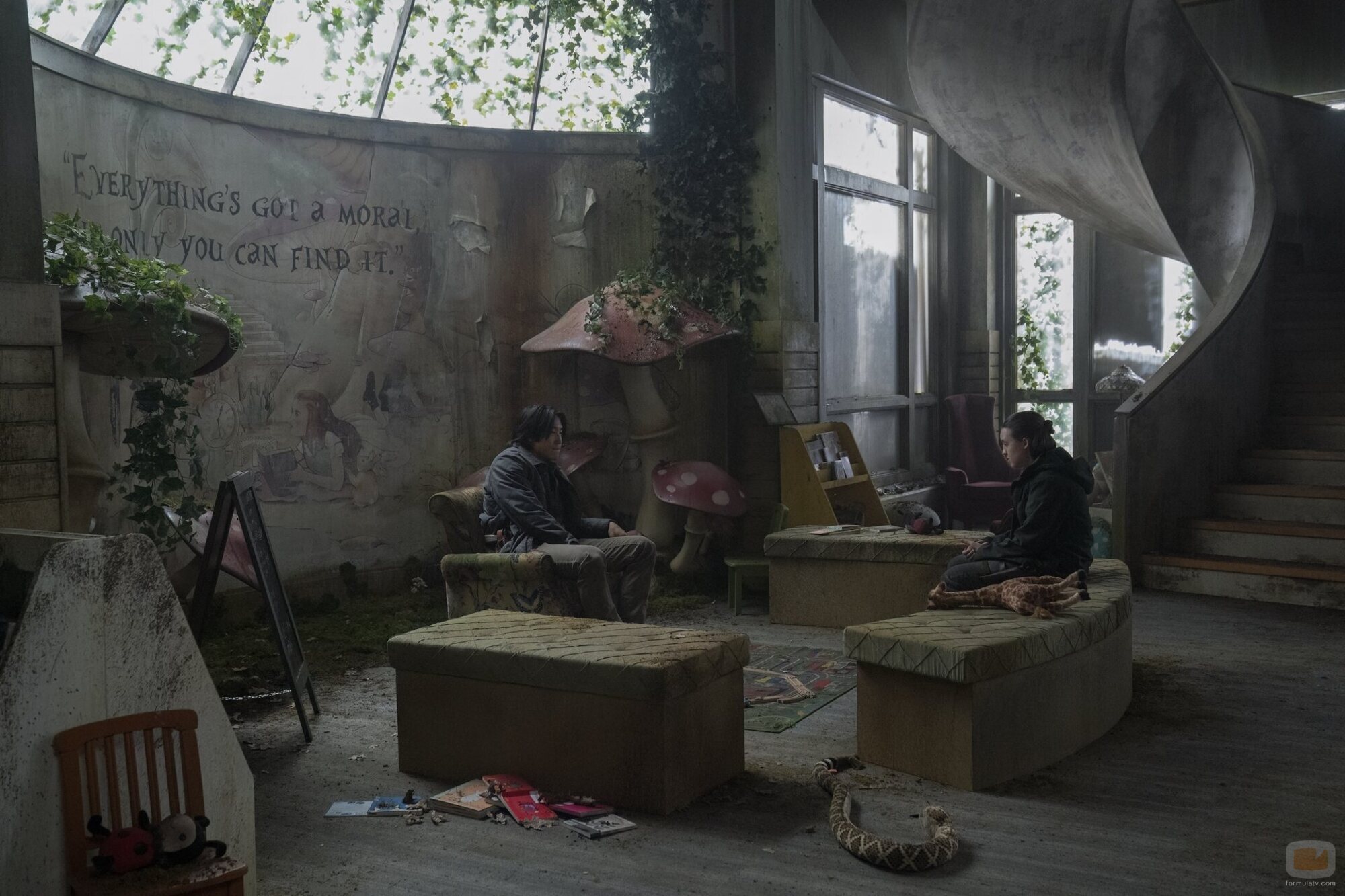 Bella Ramsey y Young Mazino en Capítulo 7 titulado 'Convergencia' de 'The Last of Us'