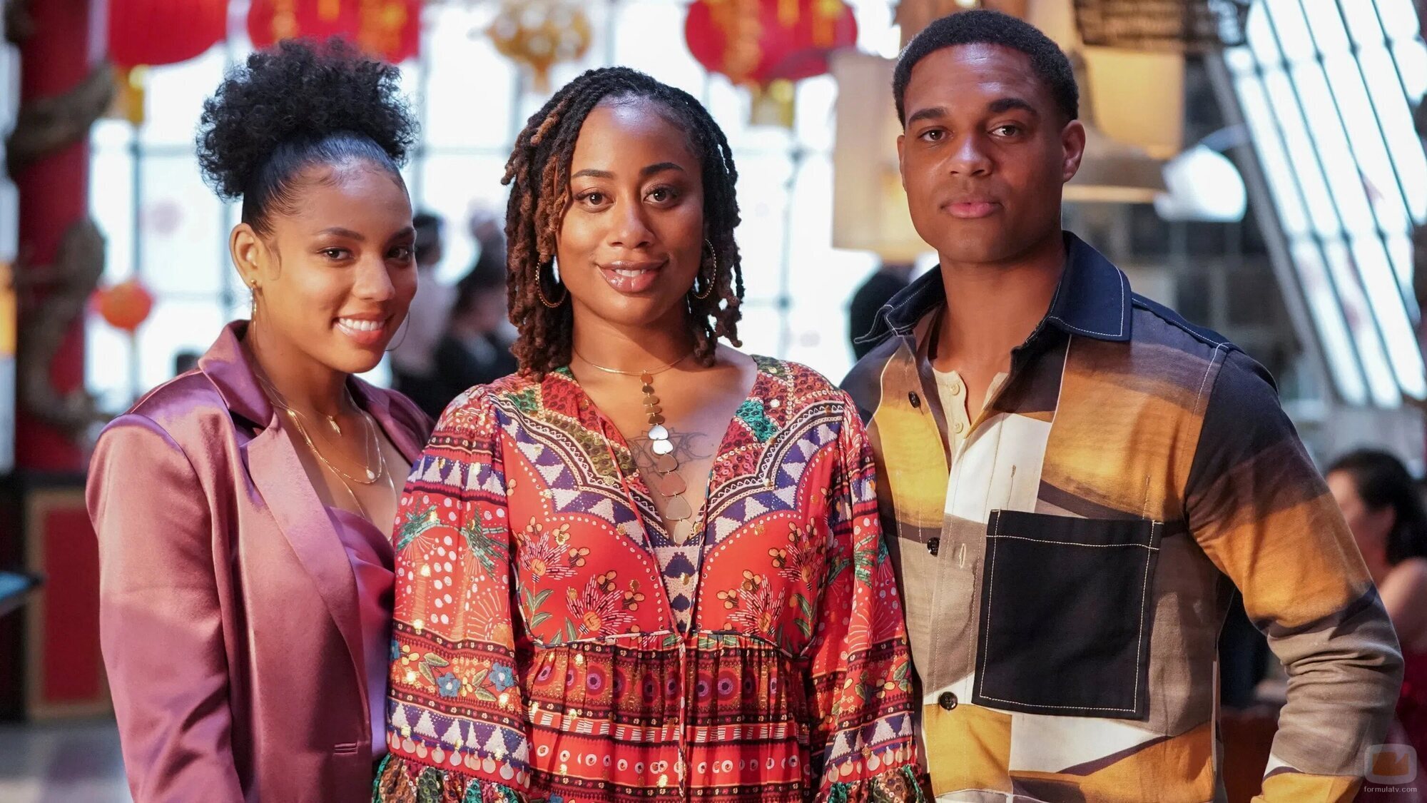 Zuri Adele y Marcus Emanuel Mitchell en 3x15 'Año Nuevo Lunar' de 'Good Trouble'