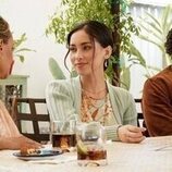 Tommy Martinez y Priscilla Quintana en 'Anticipación' de 'Good Trouble'