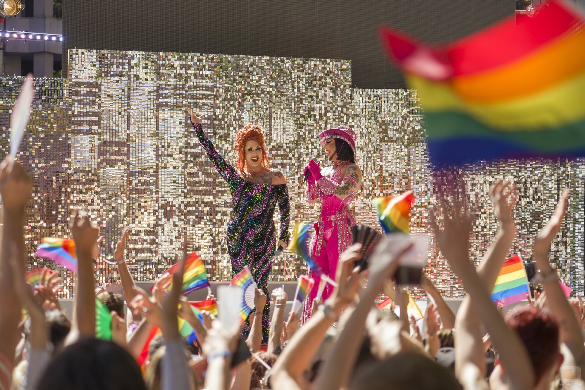 Venedita Von Däsh y Hornella Góngora en Capítulo 6 titulado 'Siempre serás un travesti' de 'Mariliendre'