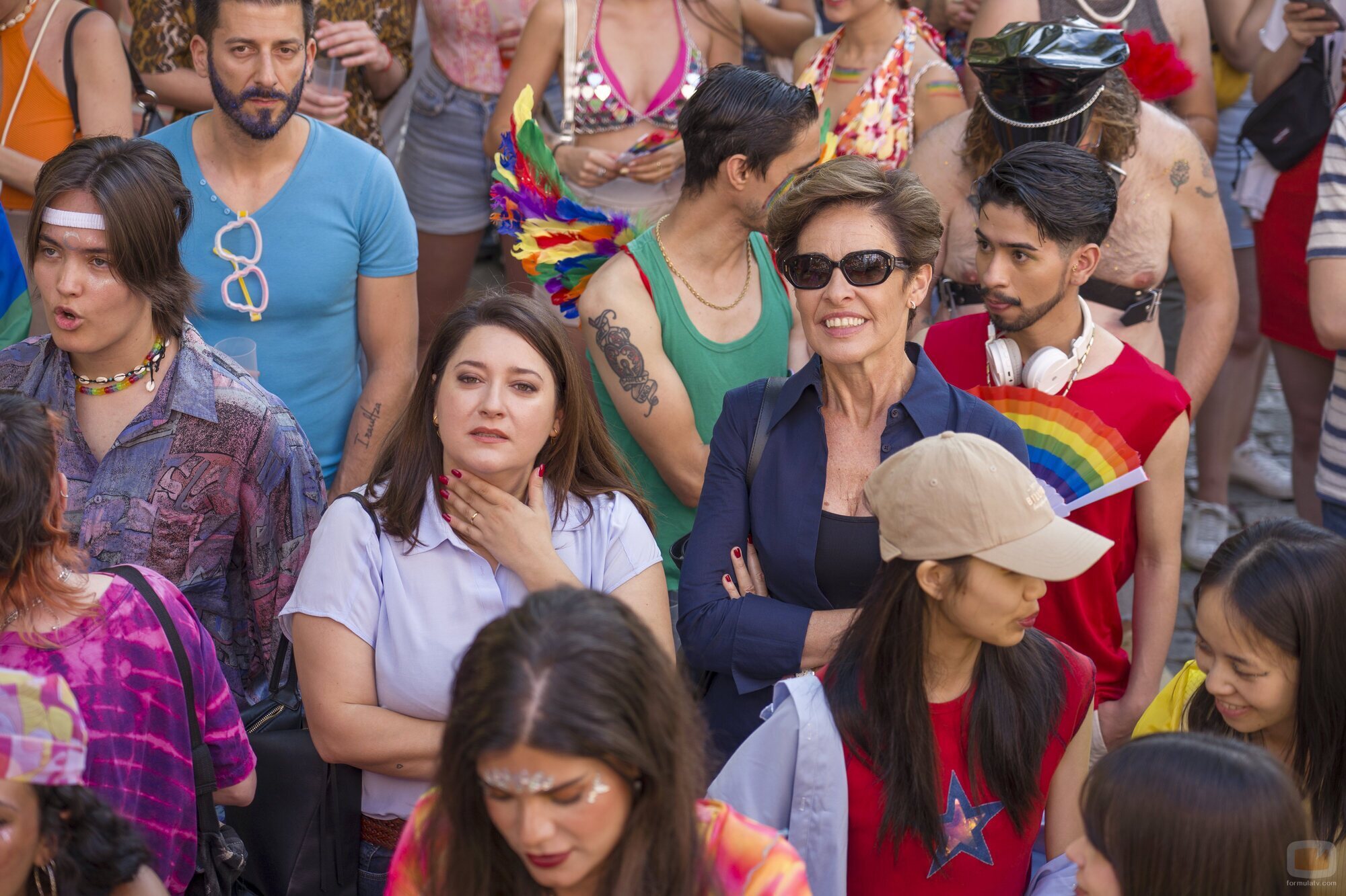 Nina y Mariona Terés en 1x06 'Siempre serás un travesti' de 'Mariliendre'