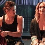 Booboo Stewart y Emma Hunton en la temporada 4 y el capítulo 08 de 'Good Trouble'