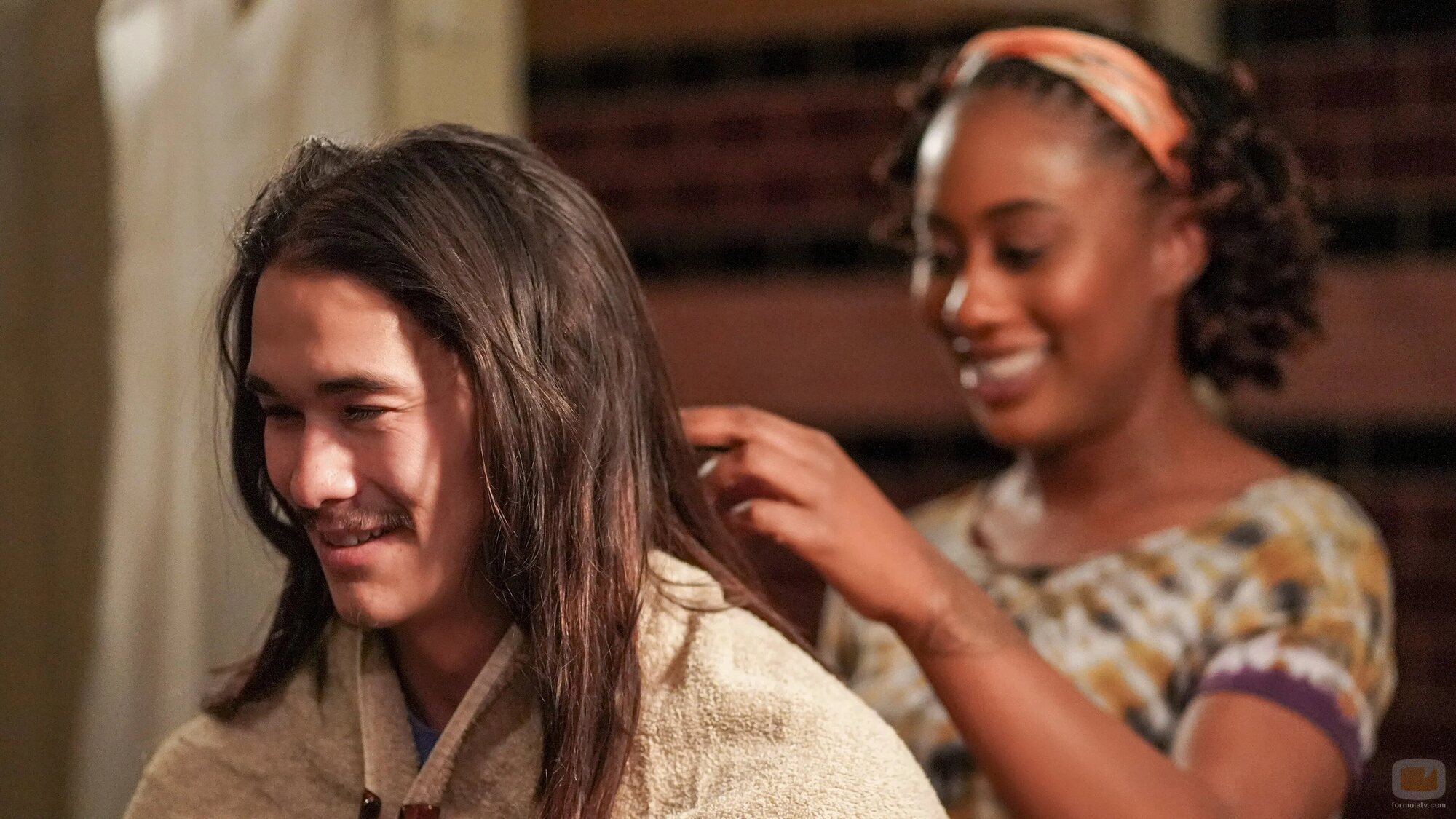 Booboo Stewart en 4x12 titulado 'Escoge un bando, escoge una pelea' de 'Good Trouble'