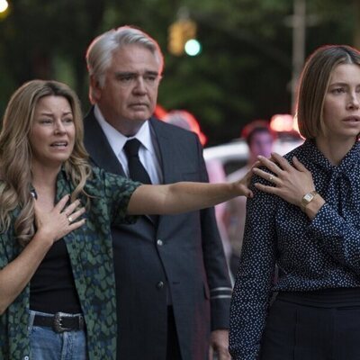 Elizabeth Banks y Jessica Biel en Capítulo 4 titulado 'Gazpacho' de 'La mejor hermana'