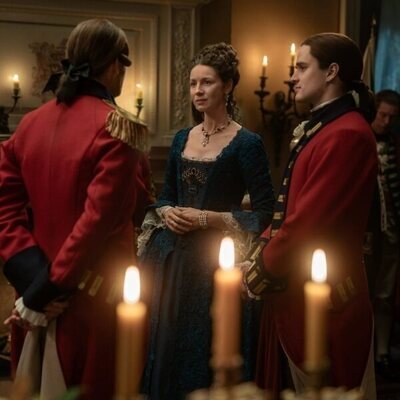 Caitriona Balfe en 7x11 'Cuatro arrobas de piedras' de 'Outlander'