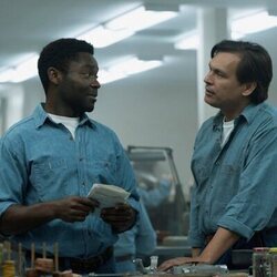 David Oyelowo y Adam Beach en 'El evangelio de Kenny Sharp' de 'Government Cheese'