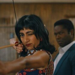 David Oyelowo y Sunita Mani en 'Dos puertas' de 'Government Cheese'