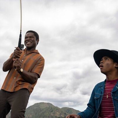 David Oyelowo y Jahi Di'Allo Winston en 'La parábola de caer en la red' de 'Government Cheese'