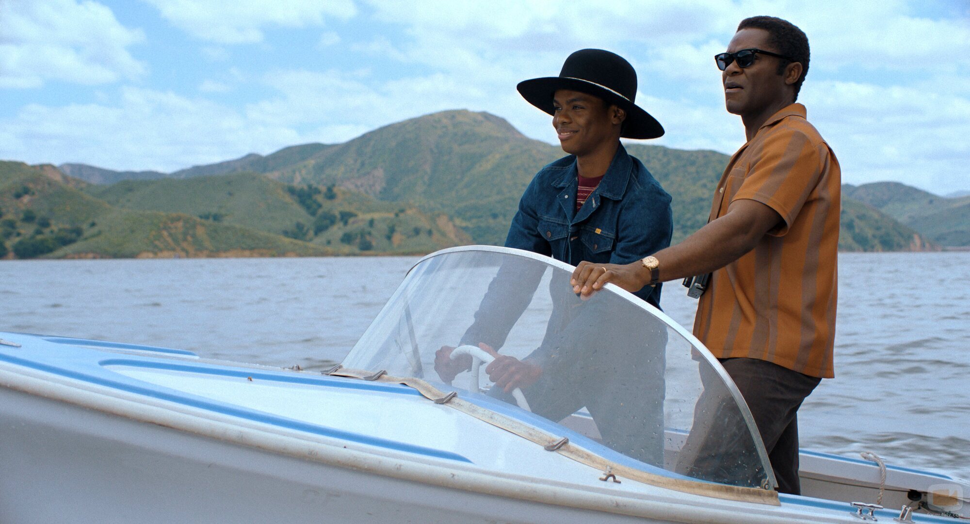 David Oyelowo y Jahi Di'Allo Winston en 1x06 'La parábola de caer en la red' de 'Government Cheese'