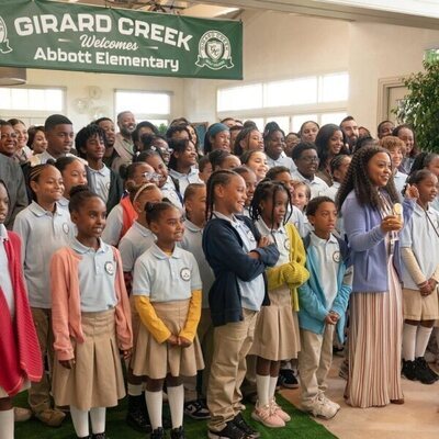 4x12 titulado 'Girard Creek' de 'Colegio Abbott'