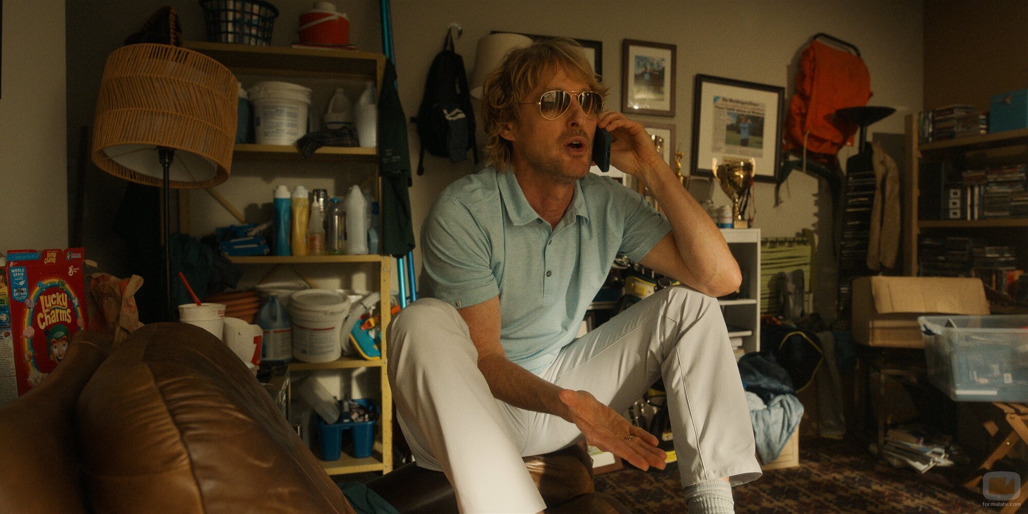 Owen Wilson en 1x01 titulado 'Piloto' de 'Sticks: cracks del golf'