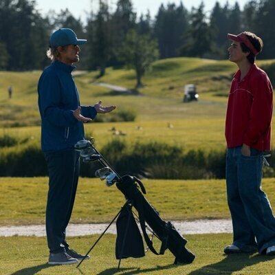 Owen Wilson y Peter Dager en la temporada 1 y el capítulo 02 de 'Sticks: cracks del golf'