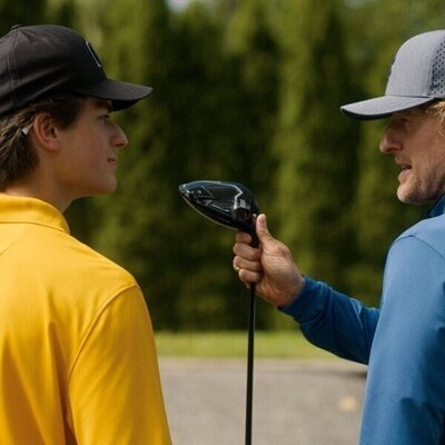 Owen Wilson y Peter Dager en el 1x03 de 'Stick'
