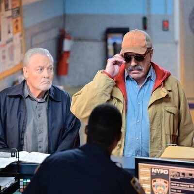 Tom Selleck y Stacy Keach en el 13x01 de 'Blue Bloods'