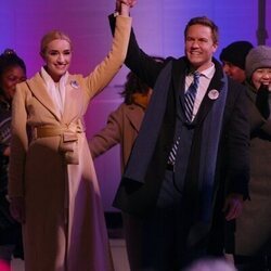 Brianne Howey y Scott Porter en el 1x10 de 'Ginny y Georgia'