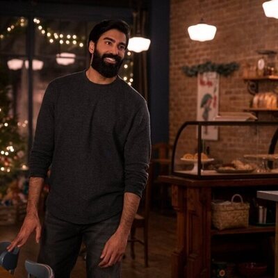 Raymond Ablack en 'Una muy feliz y especial Navidad al estilo de Ginny y Georgia' de 'Ginny y Georgia'