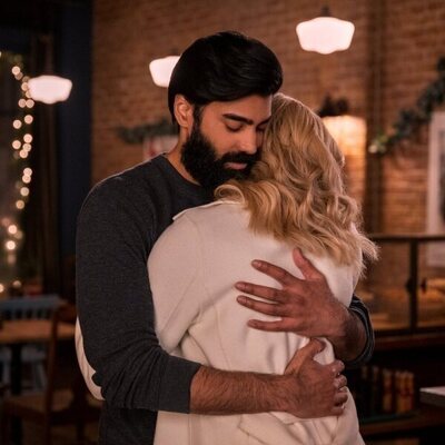Brianne Howey y Raymond Ablack en la temporada 2 y el capítulo 06 de 'Ginny y Georgia'