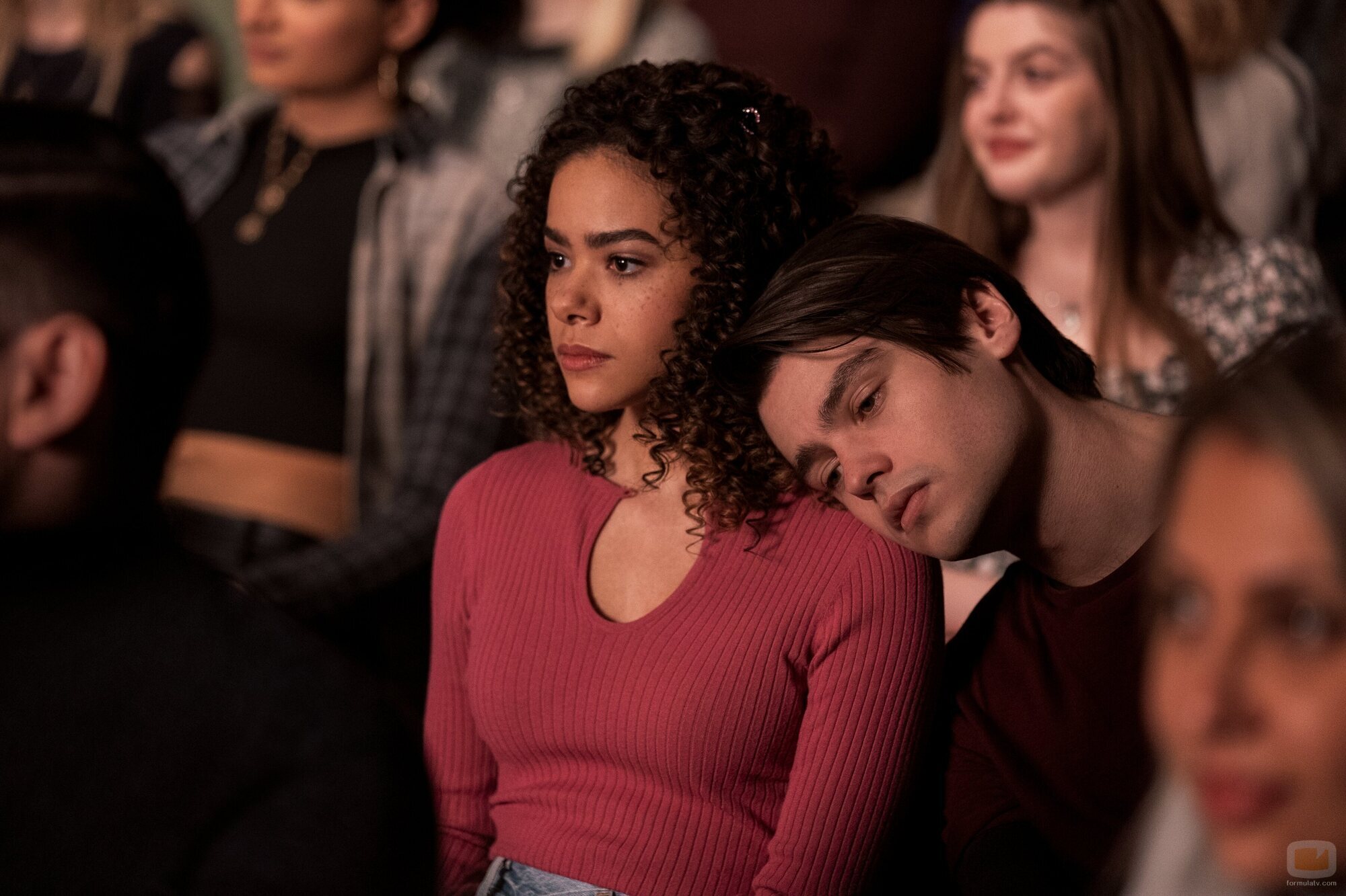 Felix Mallard y Antonia Gentry en 2x08 titulado '¡Escuchad! La oscuridad desciende' de 'Ginny y Georgia'