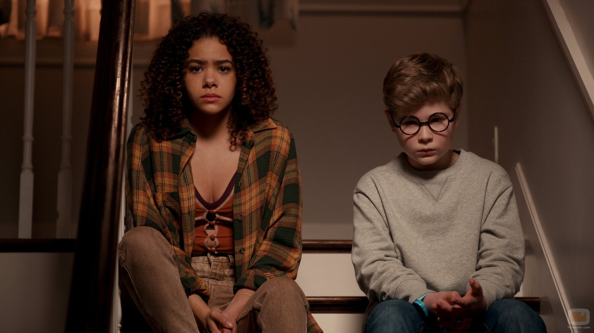 Antonia Gentry y Diesel La Torraca en la temporada 2 y el capítulo 10 de 'Ginny y Georgia'