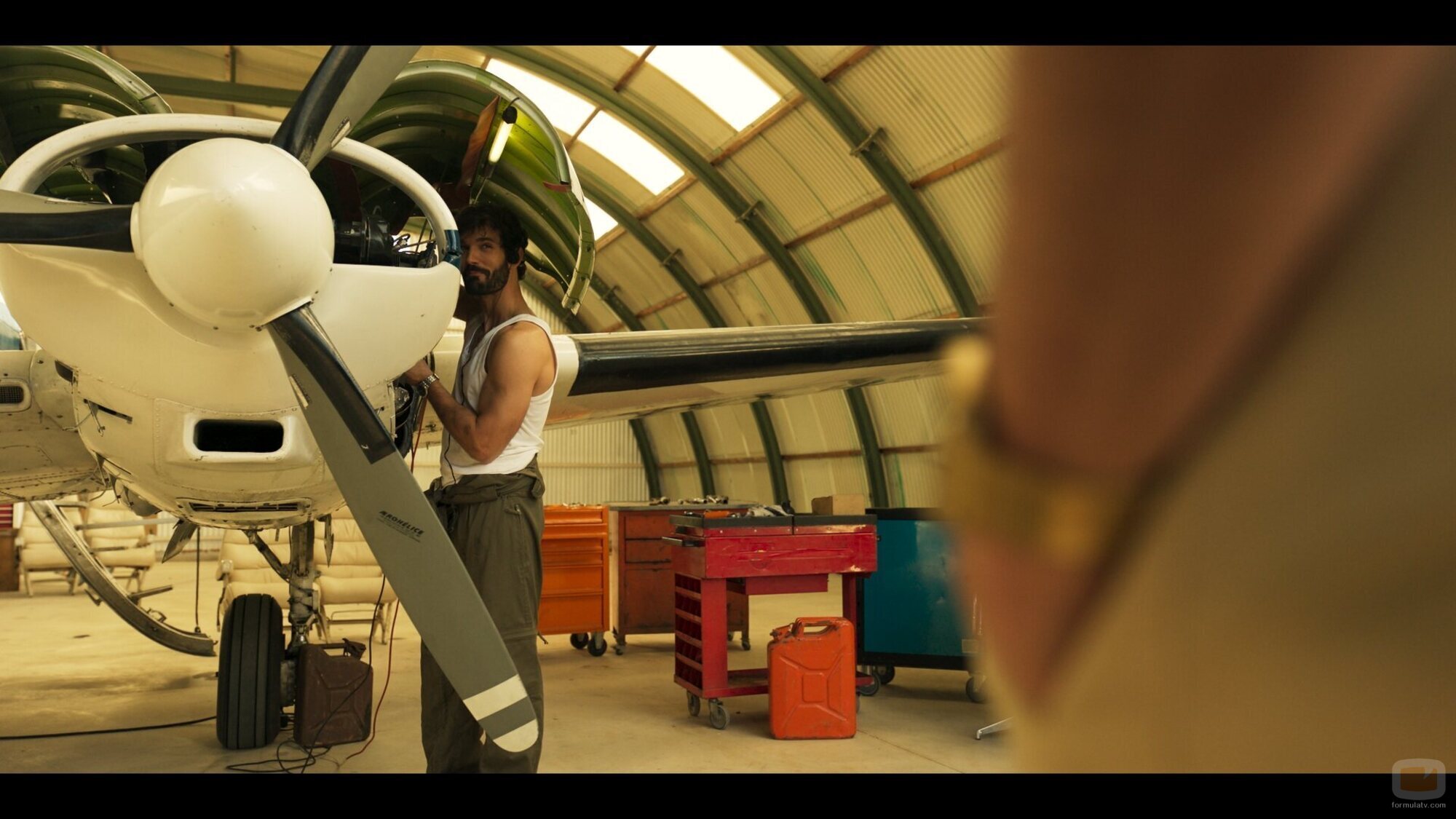 Oliver Ruano en el 'Eva al desnudo' de 'Eva y Nicole'