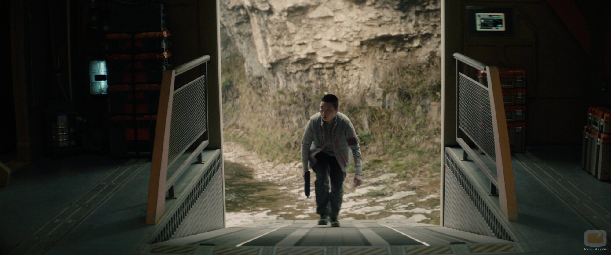 Sabrina Wu en 1x04 titulado 'Protocolo de velocidad de escape' de 'Matabot'