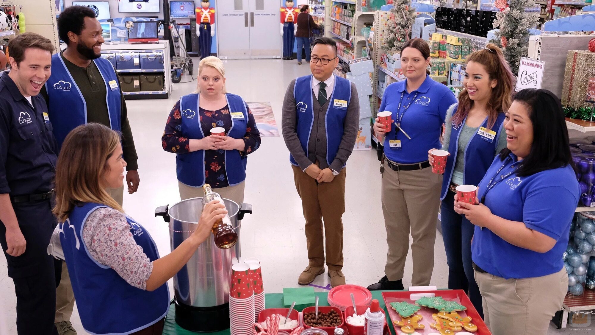 3x07 'Nochebuena' de 'Superstore'